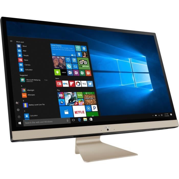 Ordinateur Tout-en-un - ASUS V272UAK-BA052T - 27 pouces - Core i5-8250U - 8Go de RAM - Disque Dur 256Go SSD + 2To HDD - Windows 10