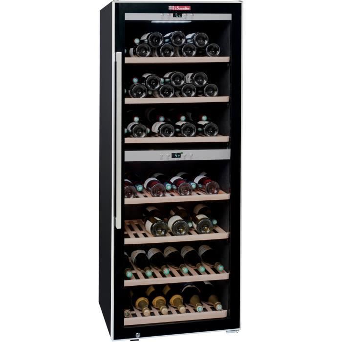 LA SOMMELIèRE ECS135.2Z - Cave à vin de service - 126 bouteilles - Pose libre - Classe B - L 59,5 x H 159 cm