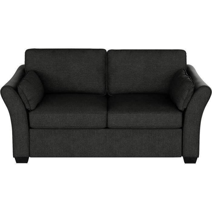 Gris Convertible Interieurs L Places Cm Leopold Tissu Classique Canapé 99 Anthracite 2 178 X P Droit Rodier wNXn08OPk