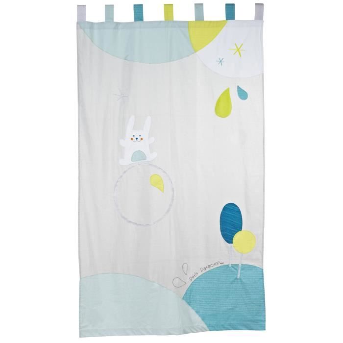 SAUTHON BABY DECO Rideau Pattes Bébé 105 x 180 cm Patachon