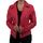 VESTE PERFECTO EN PU ROUGE FEMME STYLE MOTARDE-XL