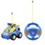 Drôle En Plastique Bébé Enfants En Bas âge De Bande Dessinée Police Rc Course De Voiture Télécommande Jouets Enfants Cadeaux