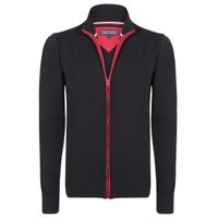 PULL Tommy Hilfiger Homme Pull Fermeture Eclair Noir Sl PULL Tommy Hilfiger Homme Pull Fermeture Eclair Noir Sl