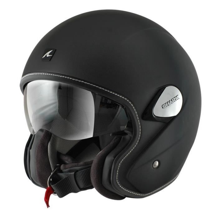 SHARK Casque Jet Heritage Noir Mat