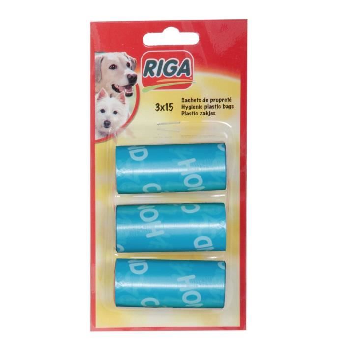 RIGA recharges sachets propreté GM CHIENS