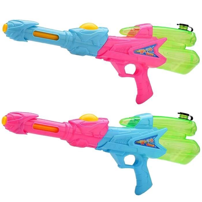 4 X Pistolet à Eau Pistolet Lété Amusant 12 Cm Maison
