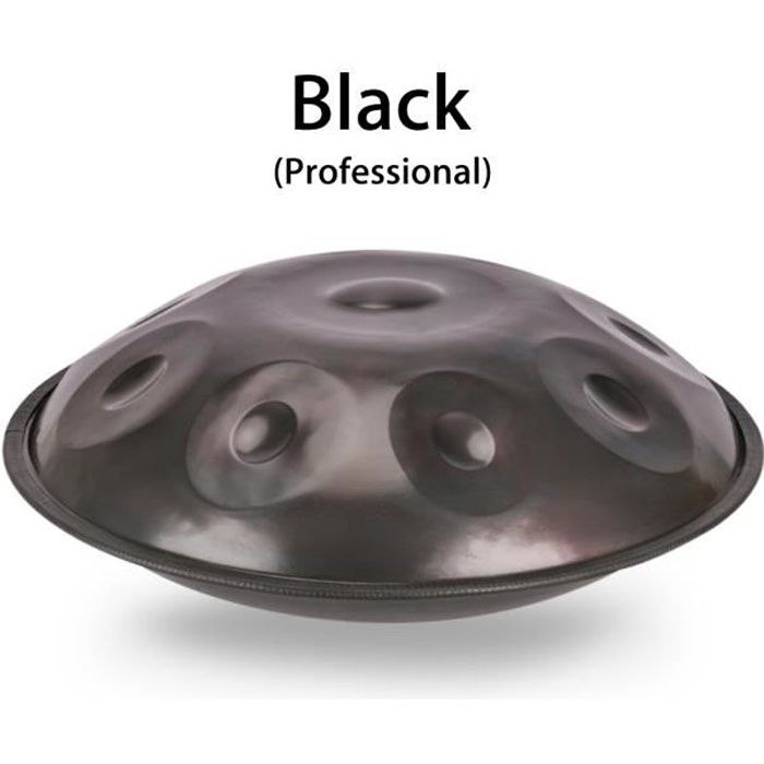 Handpan 9 21inch Drum Acier Au Carbone De Sons Instrument Percussion VzSMUp