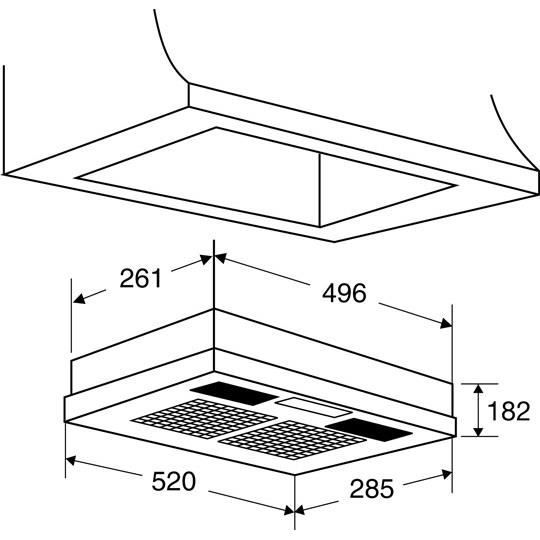 Groupe Filtrant 52cm  BHG6502X1