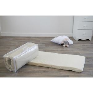 CANDIDE Matelas de Voyage Eponge Ecru