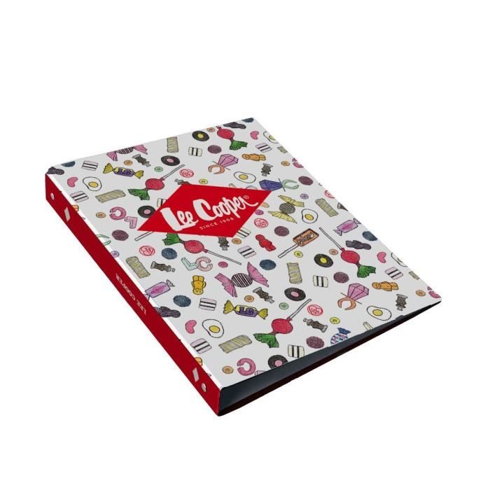 Classeur à anneaux Lee Cooper Bonbons