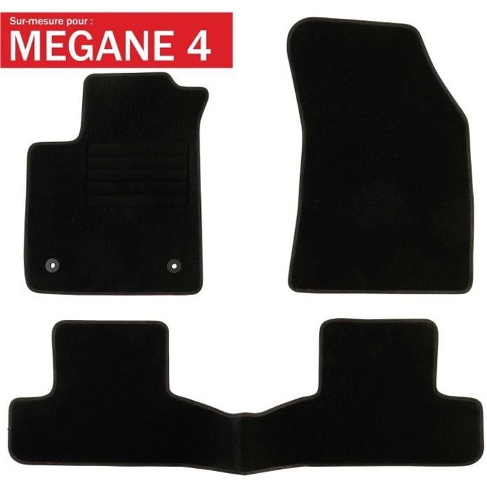 DBS Tapis sur Mesure Star pour Renault Megane 4 à partir de Février 2016