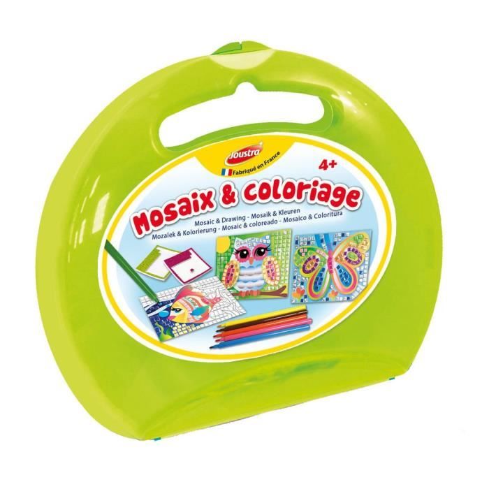 HELLER JOUSTRA Mallette Ronde Mosaïx & Coloriage