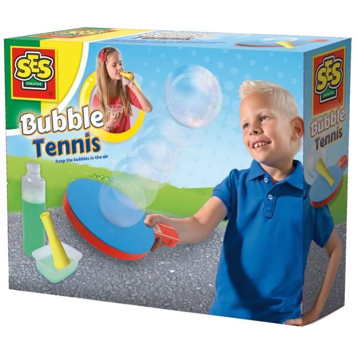 SES CREATIVE Bubble Tennis Fais rebondir les bulles