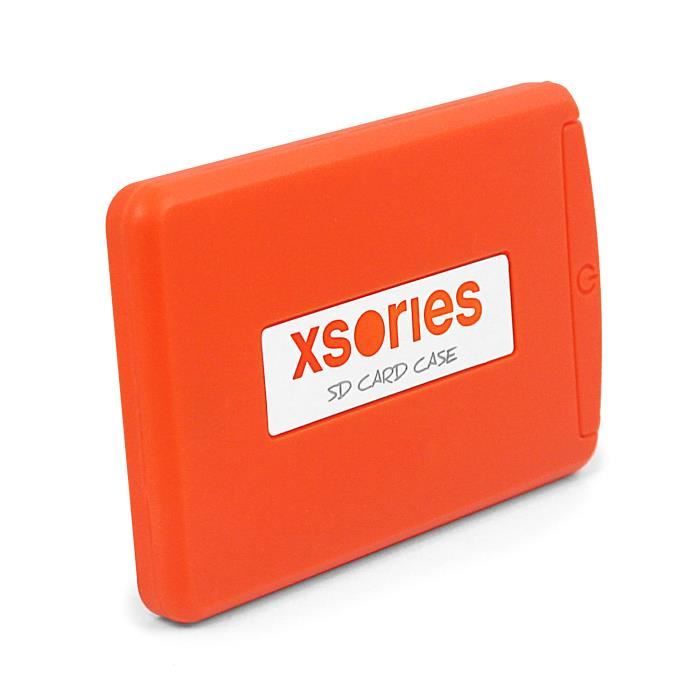 XSORIES Étui pour Carte Mémoire - Orange