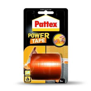 PATTEX Adhésifs Réparation Power Tape Orange 5m