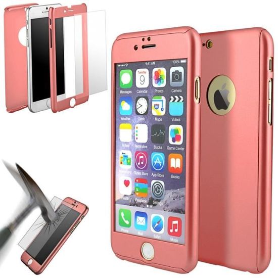 coque 360 iphone 7 plus rose coque 360 iphone 7 plus rose