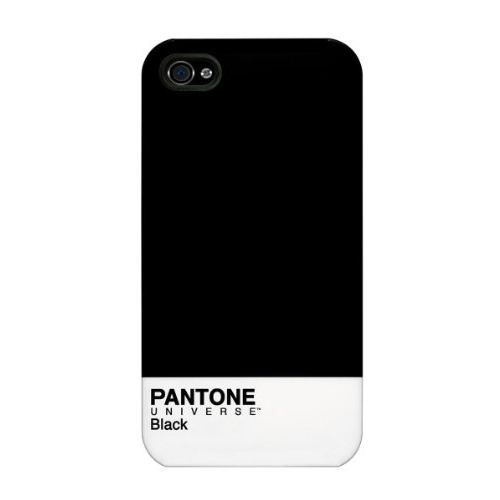 PANTONE Coque iPhone 4S- Noir