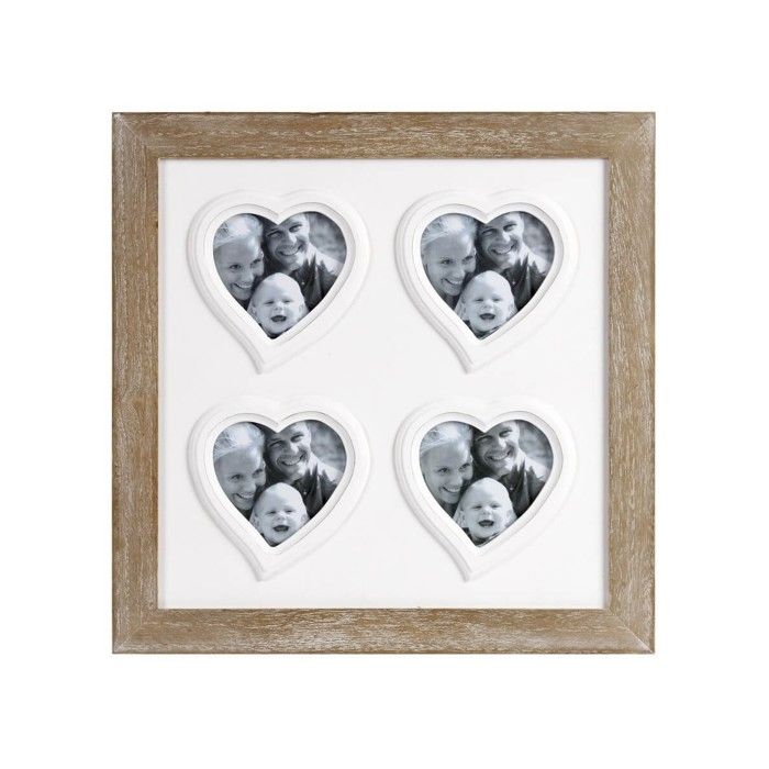 IMAGINE Cadre photo multivues Love 38x38 cm 4 vues