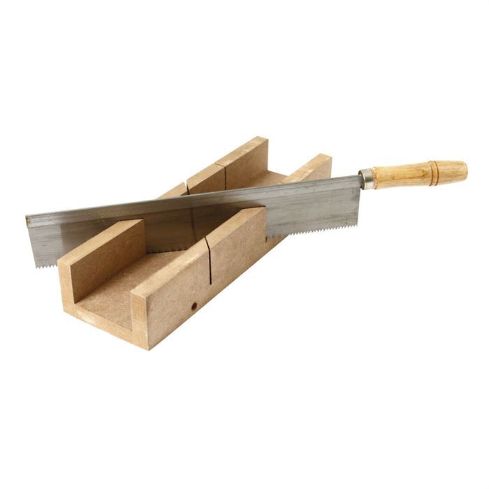 COGEX Scie à dos + boîte de coupe MDF 300mm