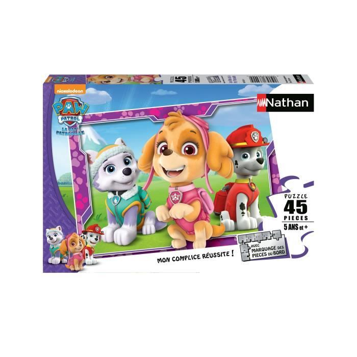 Nathan PAT'PATROUILLE Puzzle 45 pcs Les filles de la Pat'Patrouille - 86533