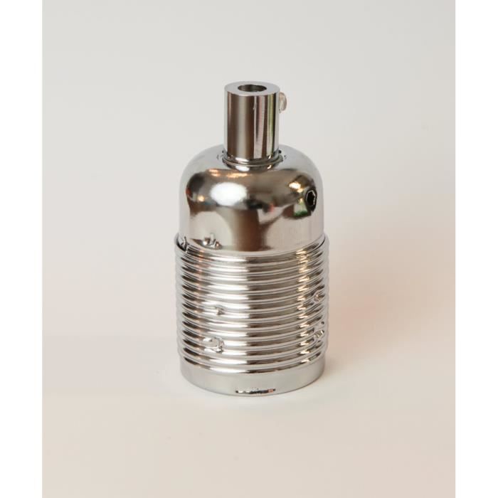DOUILLE CLOCHE pour ampoule (e27) à vis secret d
