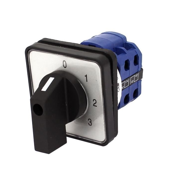 AC 660V 20A 4 positions Montage Rotatif Choisissez votre Cam