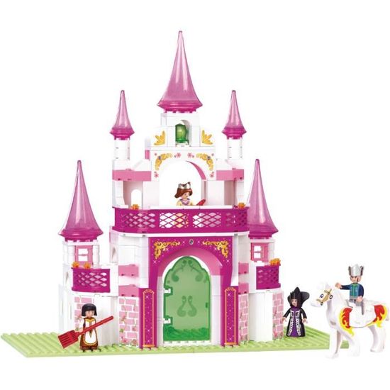 Rêve Sluban Fille Construction De Compatibles Briques Lego Le Princesse Château w0OPX8nk