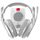 ASTRO Casque Gaming A40 TR + Mixamp Pro TR Blanc -