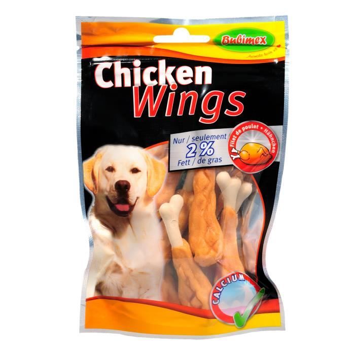 Chicken Wings - 100 g - Bubimex friandise pour chien
