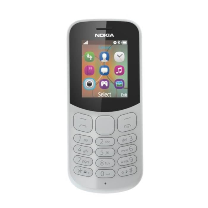 NOKIA 130 Téléphone portable Gris DS