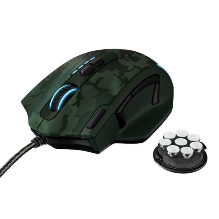 TRUST Casque Gamer Arceau rembouré GXT155C - Vert camouflage
