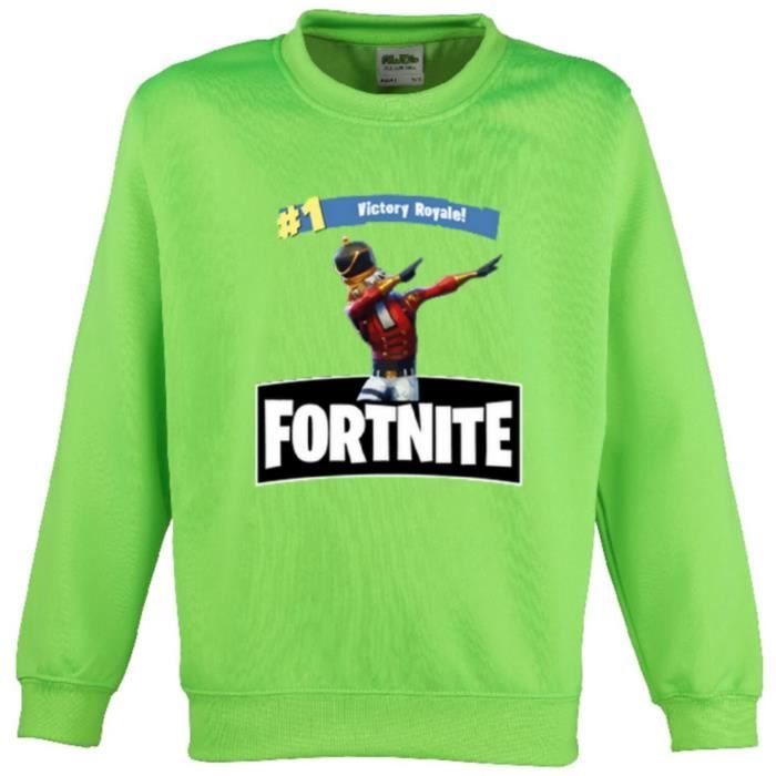 Maillot Tee Shirt Fortnite Enfant De La Victoire Royale - 
