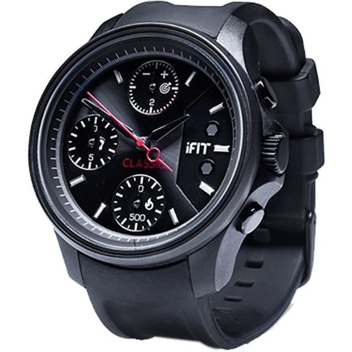 IFIT Montre connectée Classic Homme Noir Achat montre