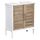 Meuble sous lavabo MDF - Chêne vieilli
