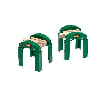 BRIO World - 33253 - Supports De Pont Empilables - Jouet en bois
