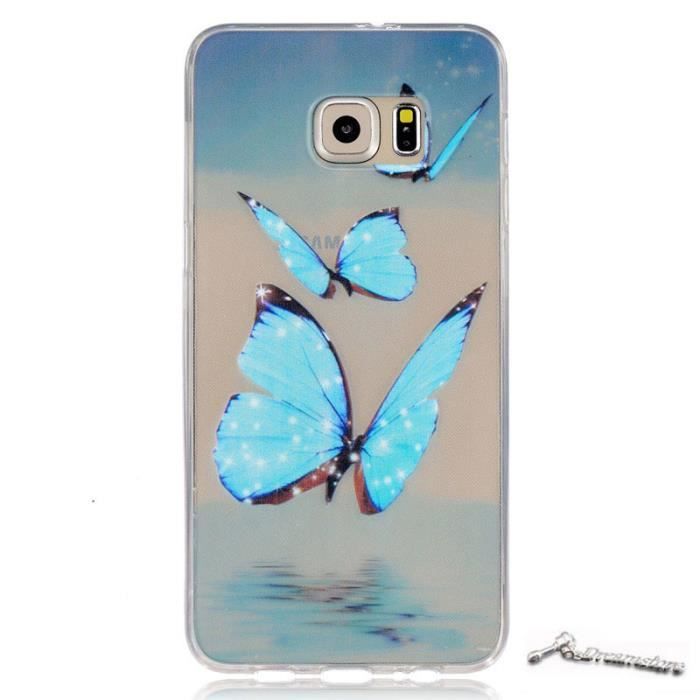 coque pour galaxi edge s6 papillon coque pour galaxi edge s6 papillon