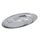 Lot de 3 plats de présentation ovales inox EQUINOX