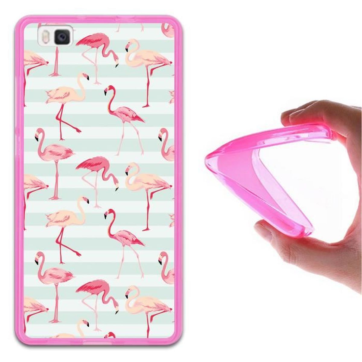 coque huawei p8 lite flamant rose coque huawei p8 lite flamant rose