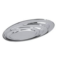 PLAT DE SERVICE Lot de 3 plats de présentation ovales inox EQUINOX PLAT DE SERVICE Lot de 3 plats de présentation ovales inox EQUINOX