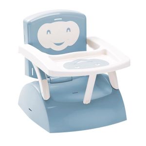 THERMOBABY Réhausseur de Chaise Evolutif Babytop Bleu Myosotis Blanc Muguet