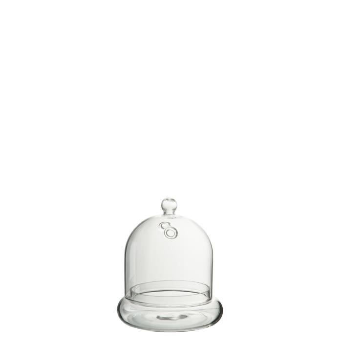 Cloche deco ronde Verre 13x13x16 cm Transparent