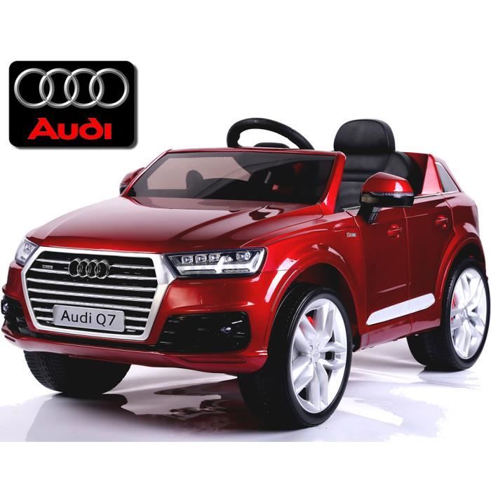 SPORT-CART voiture électrique enfant 24V, rouge, roues EVA souples, siège en similicuir, 2 × 50 W, b - Voitures électriques enfant