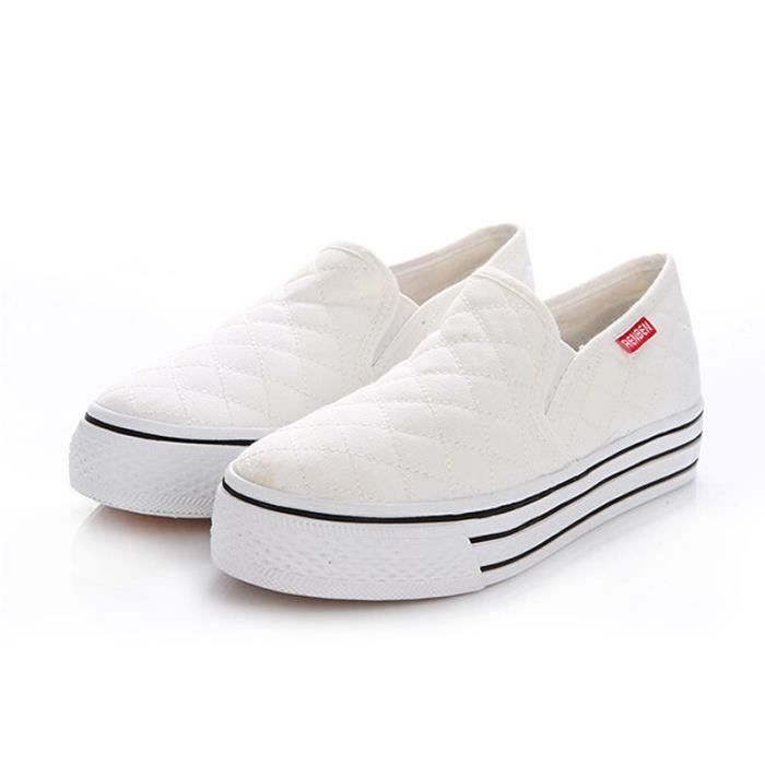 Comfortable Printemps jaune Été Femme Blanc Chaussure xz068blanc39 Plate noir Chaussures Mmj qFwtqZ6Cx