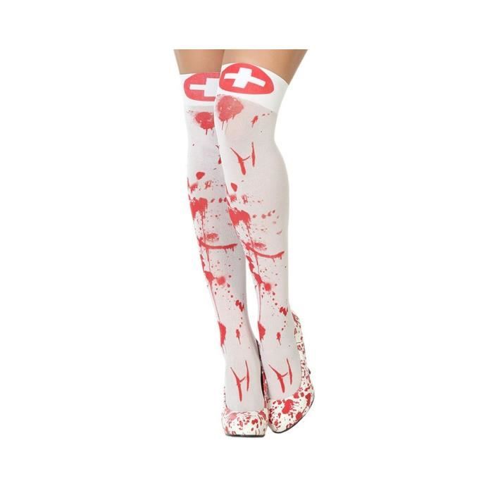 Collants d'infirmière ensanglantés Adultes Femmes