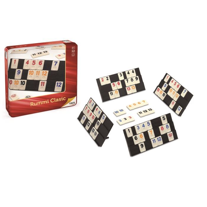 WDK Boîte Métal Rummi Classique