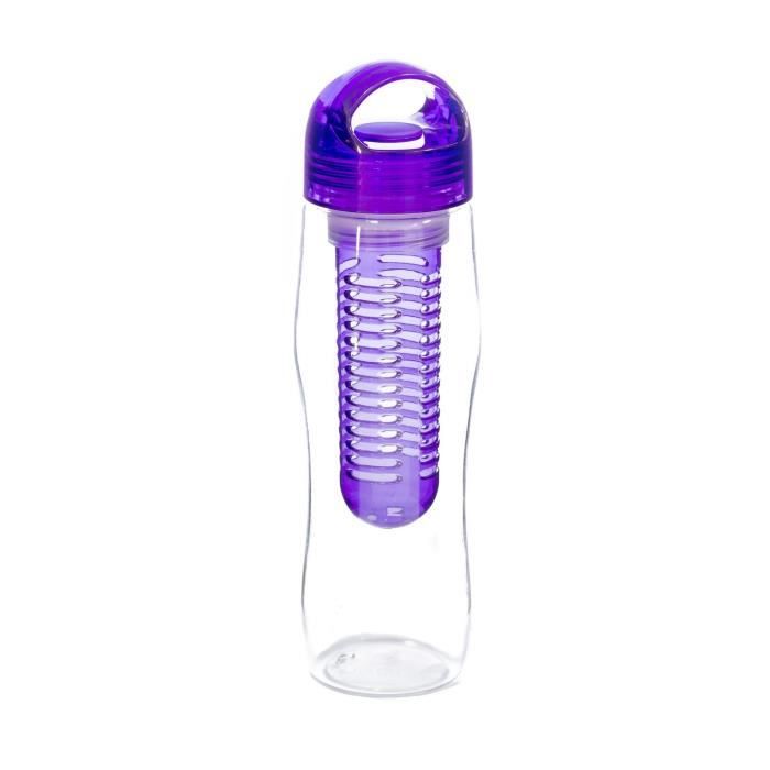 YOKO DESIGN Bouteille détox avec infuseur violet