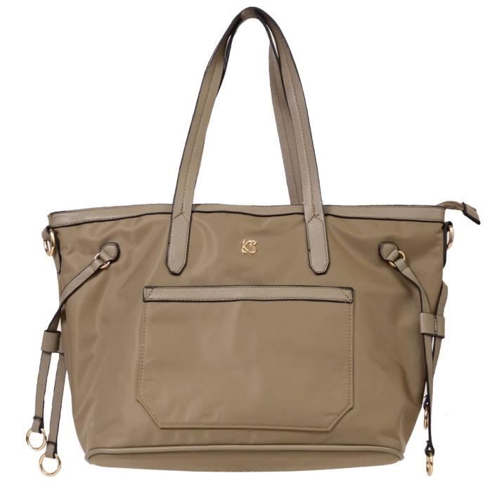 KINSTON - Sac Cabas SAFARI Taupe