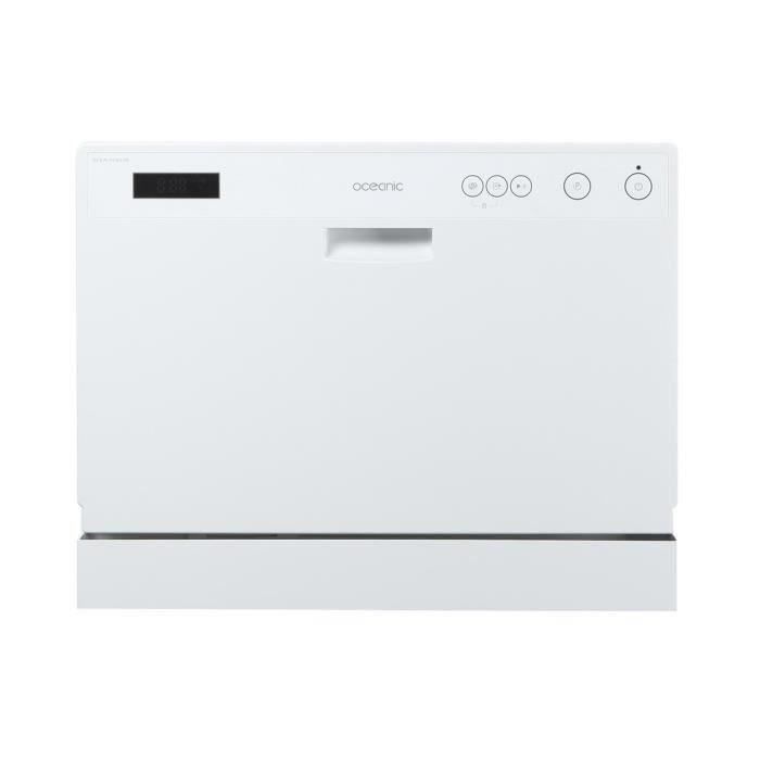 OCEANIC LVC653W Lavevaisselle posable 6 couverts 53dB A+