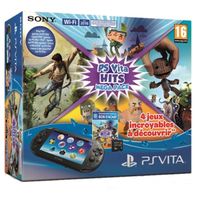 CONSOLE PS VITA Pack PS Vita + Carte mémoire 8 Go + 4 jeux incroya CONSOLE PS VITA Pack PS Vita + Carte mémoire 8 Go + 4 jeux incroya