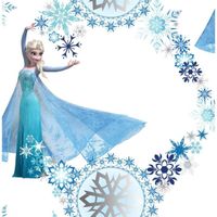 PAPIER PEINT LA REINE DES NEIGES Papier peint déco enfant 52x10 PAPIER PEINT LA REINE DES NEIGES Papier peint déco enfant 52x10
